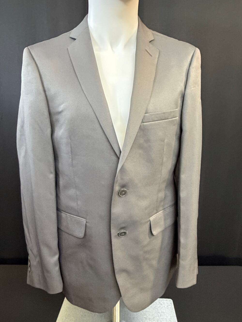 Vittorio Forti Sport Coat Mens 40S Gray Slim Fit NWT 2 Button Blazer Jacket